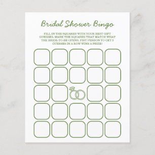 Fresh Off the Market Whimsical Green Bridal Shower