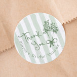 Fresh Off the Market Whimsical Green Hand Drawn Classic Round Sticker<br><div class="desc">Fresh Off the Market Whimsical Green Hand Drawn Classic Round Sticker 
Matching items available.</div>