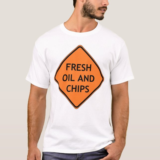 Fresh oil & chips T-Shirt (Front)