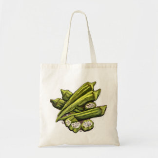 Fresh Okra Tote Bag