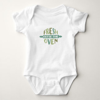 Fresh Outta' the Oven Newborn One-Piece Baby Bodysuit
