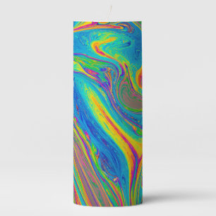Fresh oxygen pillar candle
