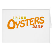 Fresh Oysters Daily (Front Horizontal)