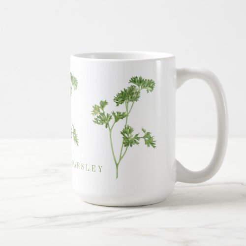 FRESH PARSLEY Tall White Mug