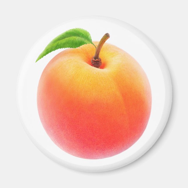 Fresh peach magnet (Front)