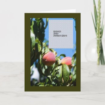Fresh Peach Notecard Template by bluerabbit at Zazzle