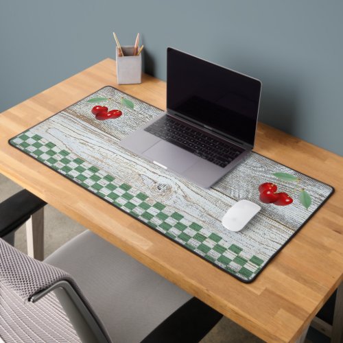 Fresh Picked Cherries  Desk Mat