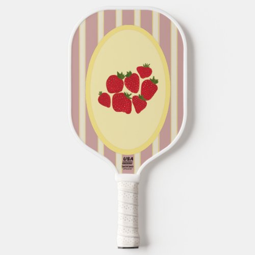 Fresh picked happiness pickleball paddle