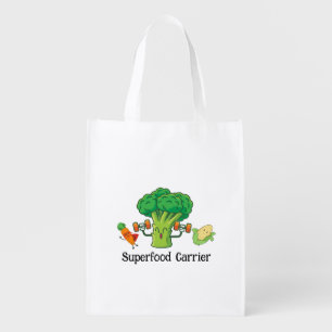 Fresh picks local produce reusable grocery bag