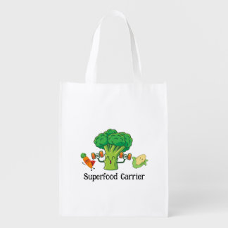 Fresh picks local produce reusable grocery bag