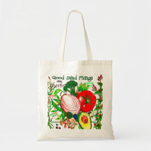Fresh Produce Art Grocery Tote Bag