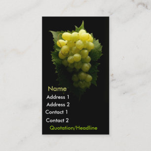 Fresh Produce Business Card