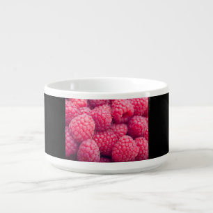 Fresh raspberries bowl