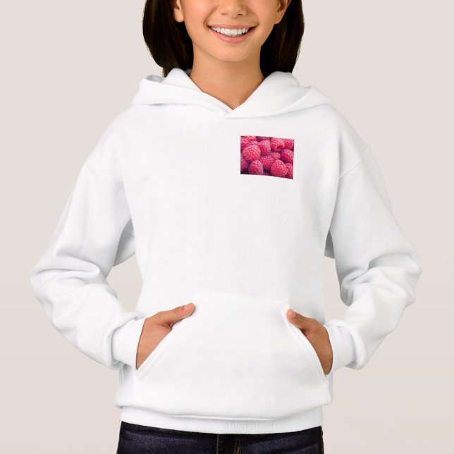 Fresh raspberries hoodie (Front)