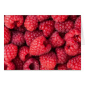 Fresh red raspberries (Front Horizontal)