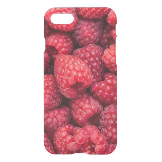 Fresh red raspberries iPhone SE/8/7 case