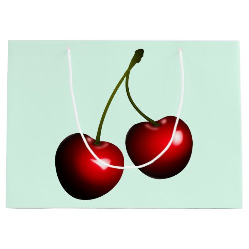 Fresh Red Sweet Cherries Large Gift Bag