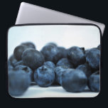 Fresh Ripe Blueberries Laptop Sleeve<br><div class="desc">Lovely photograph of fresh ripe blueberries. Nicel mottled texture.</div>