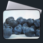 Fresh Ripe Blueberries Laptop Sleeve<br><div class="desc">Lovely photograph of fresh ripe blueberries. Nicel mottled texture.</div>