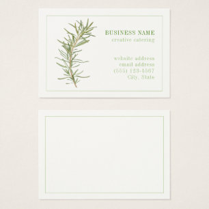 FRESH ROSEMARY 3.5x2.5 Business Card