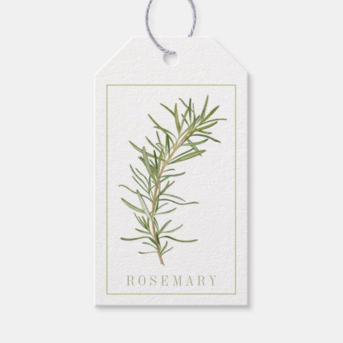 FRESH ROSEMARY Gift Tags