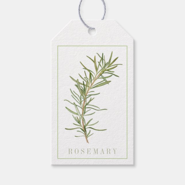 FRESH ROSEMARY Gift Tags (Front)