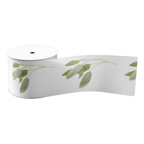 FRESH SAGE 3 Wide Grosgrain Ribbon