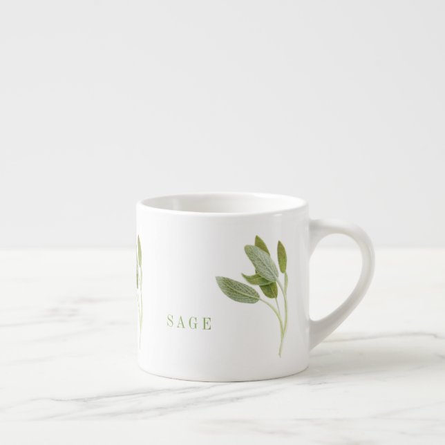 FRESH SAGE Espresso Cup (Right)