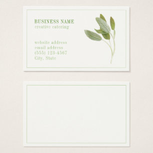 FRESH SAGE Oceana Business Card