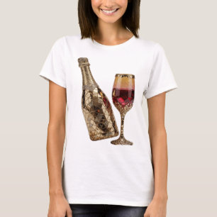 Fresh Silver ABSTRACT ART Artistic Motif T-Shirt