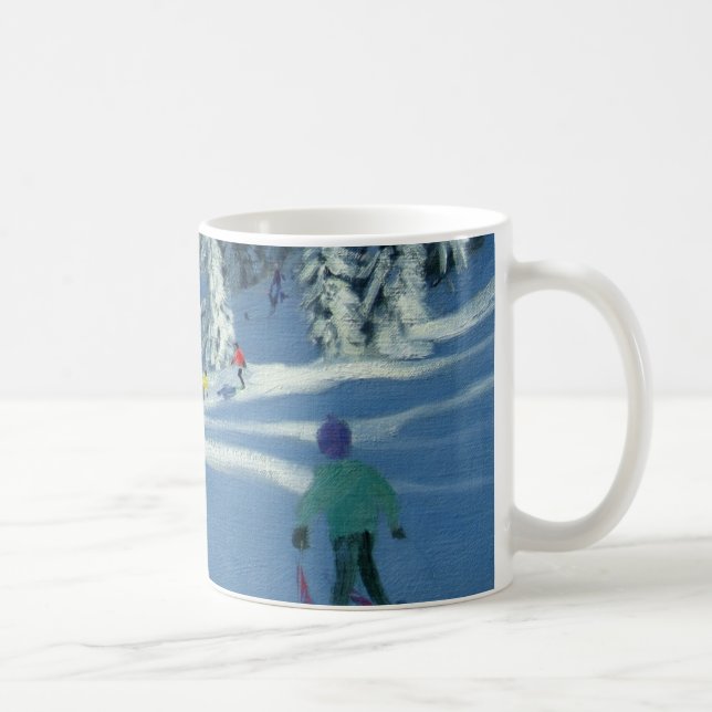 Fresh Snow Morzine France Coffee Mug (Right)