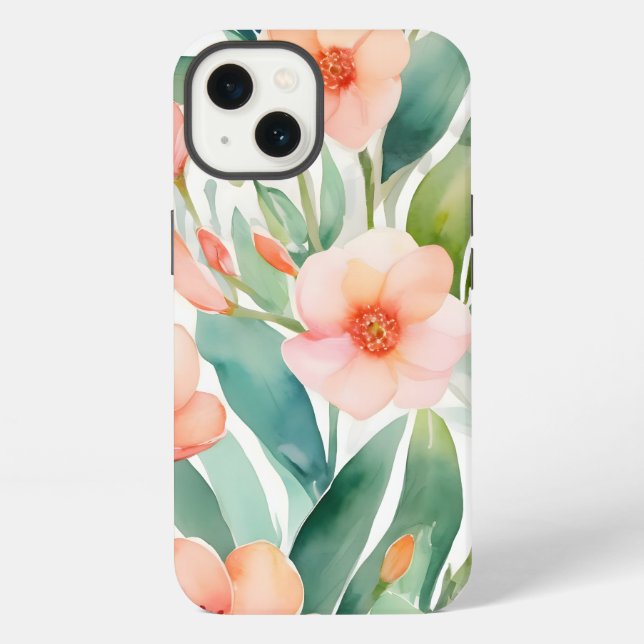 Fresh Spring Botanicals Iphone Case (Back)