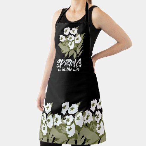 Fresh Spring Bouquet Art _ Spring is in the Air  Apron