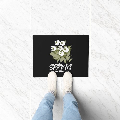 Fresh Spring Bouquet Art _ Spring is in the Air  Doormat