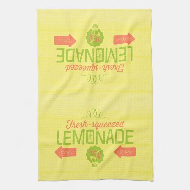 Fresh Squeezed Lemonade Kitchen Towel (Vertical)