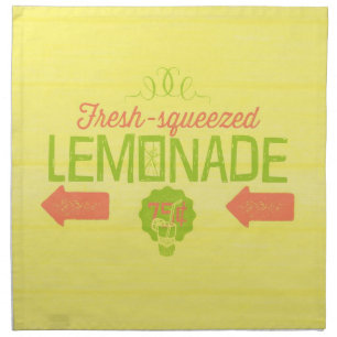 Fresh Squeezed Lemonade Napkin