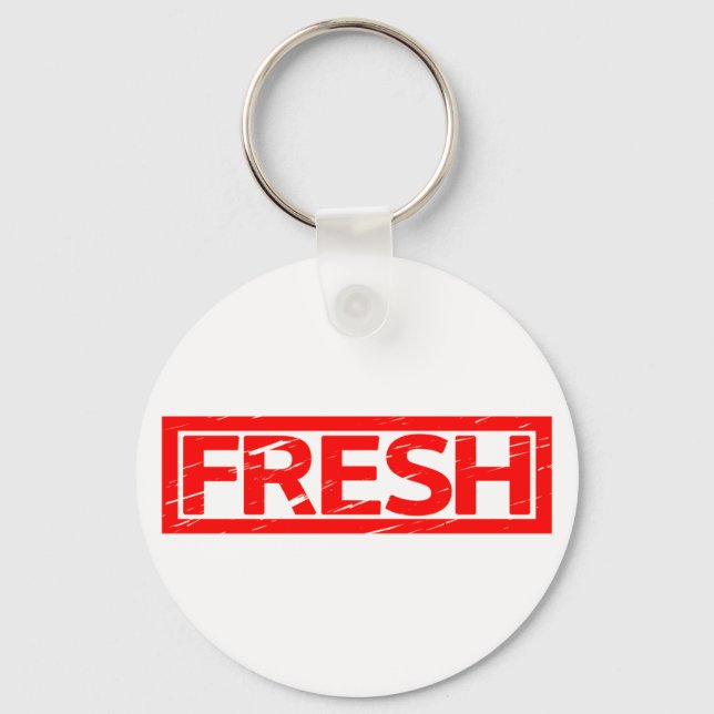 Fresh Stamp Keychain (Front)