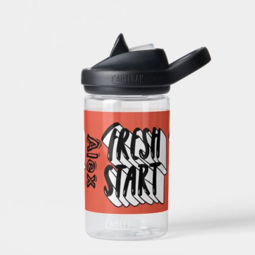 Fresh Start School Custom Name  Water Bottle