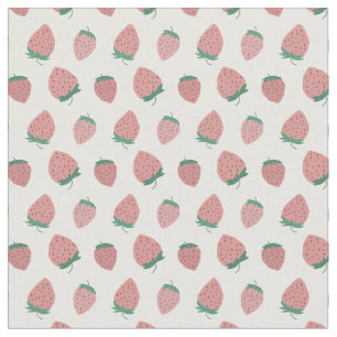 Fresh Strawberries pattern Fabric