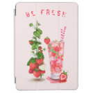 Fresh Strawberry Juice Cool Drink - Summer Fruits iPad Air Cover Fresh Strawberry Juice Cool Drink - Summer Fruits iPad Air Cover