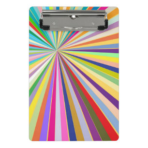 Fresh striped background mini clipboard