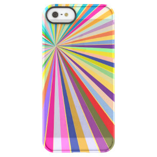 Fresh striped background permafrost iPhone SE/5/5s case