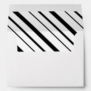 Fresh Stripes Pre-Addressed Envelope
