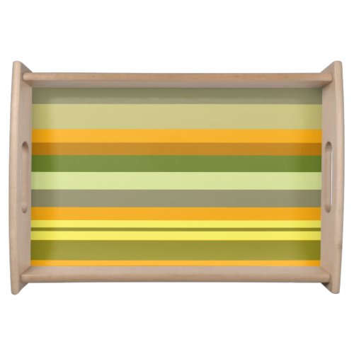 Fresh Stripes  Serving Tray