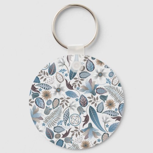 Fresh Summer Breeze Pastel Key Chain Fob