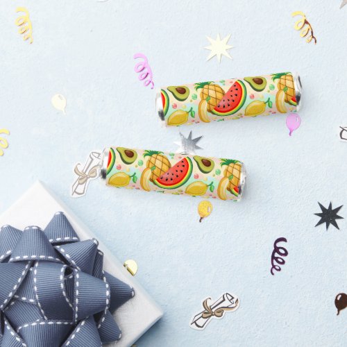 Fresh Summer Fruits Pattern Breath Savers Mints