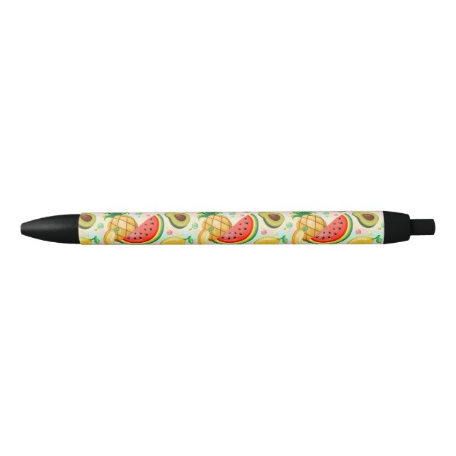Fresh Summer Fruits Pattern Pen (Front)