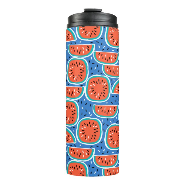 Fresh Summer Watermelon  Thermal Tumbler (Front)