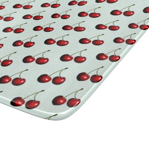 Fresh Sweet Cherries Cutting Board