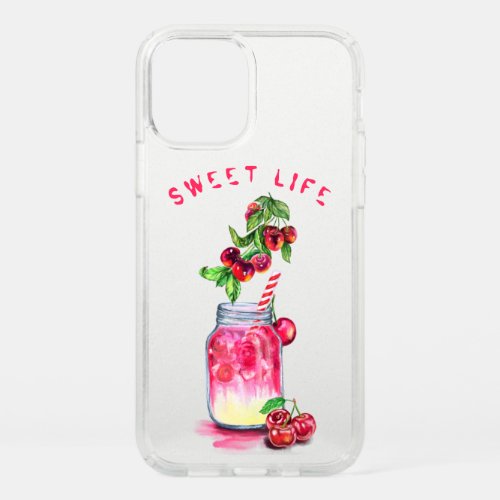 Fresh Sweet Cherry Juice Cool Drink _ Summer Party Speck iPhone 12 Pro Case